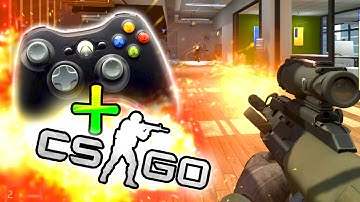 Xbox 360 Controller On CS:GO Challenge!