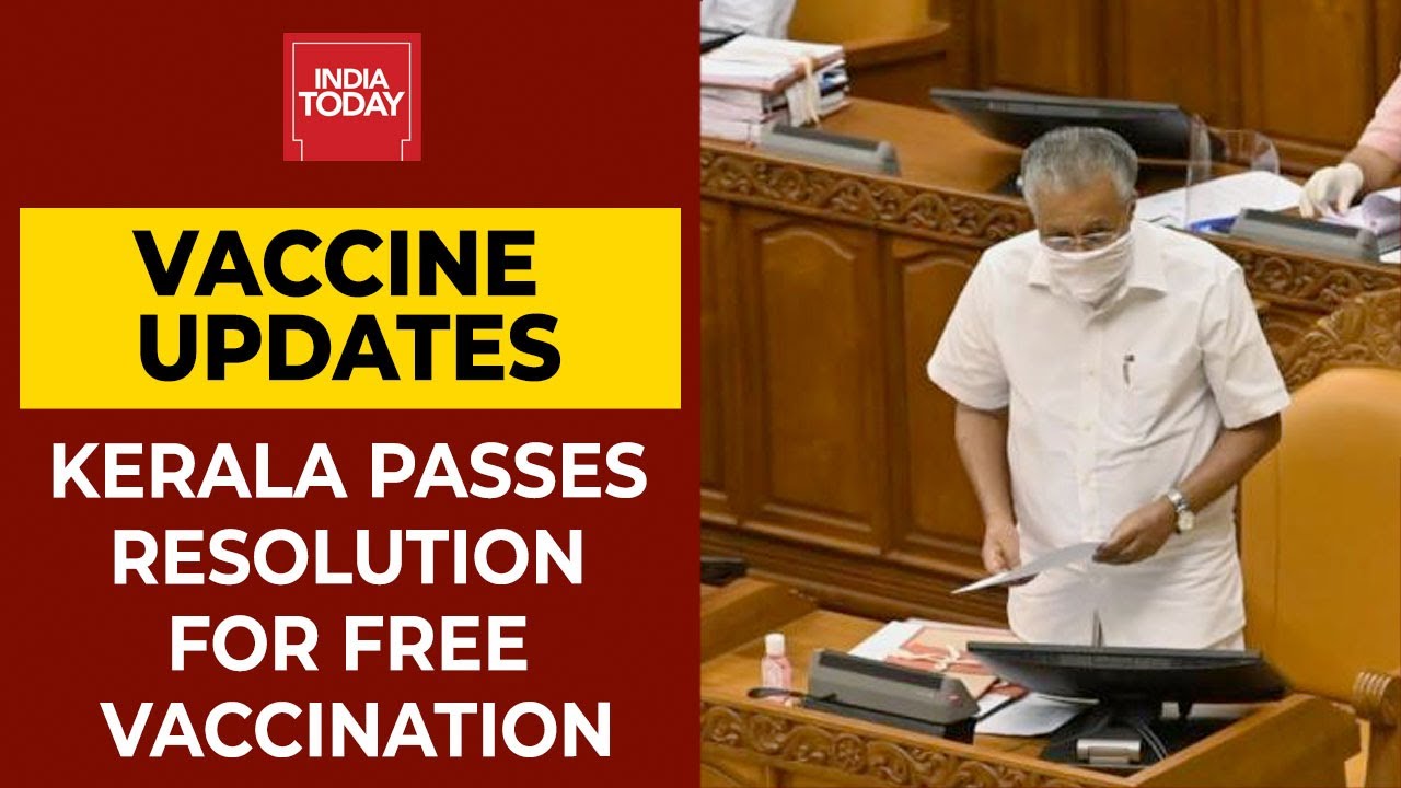 Kerala Assembly Passes Resolution For Free & Time-Bound Vaccines For All By Centre
