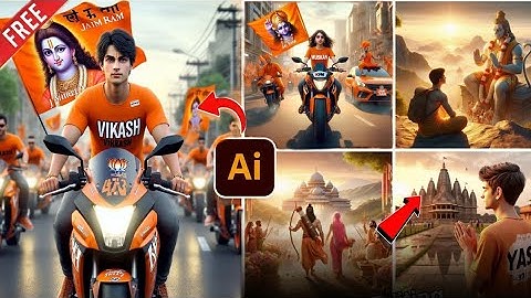 Ram Navmi Photo Editing Bing Ai imege creator | Create 3D Ai Ram Navmi Photo Editing | Ai editing