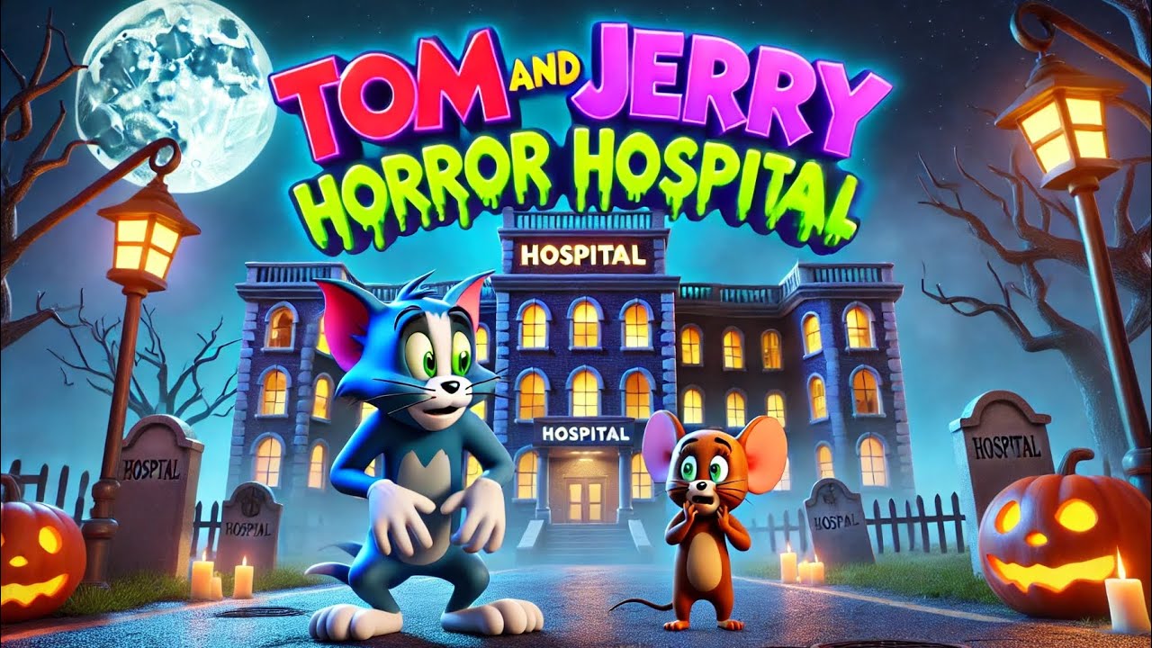 "Tom & Jerry's Spooky Adventure in the Haunted Hospital | Fun 3D