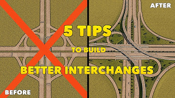 5 TIPS to improve your Highway intechanges in Cities: Skylines | Vanilla | No Mods Needed