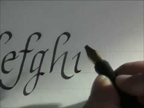 Video: Kalligrafie, Letters En Tipografie: Letterkuns