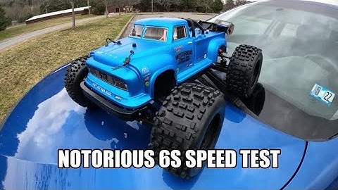 Notorious 6s V5 speed test and SKYRC Comparison.