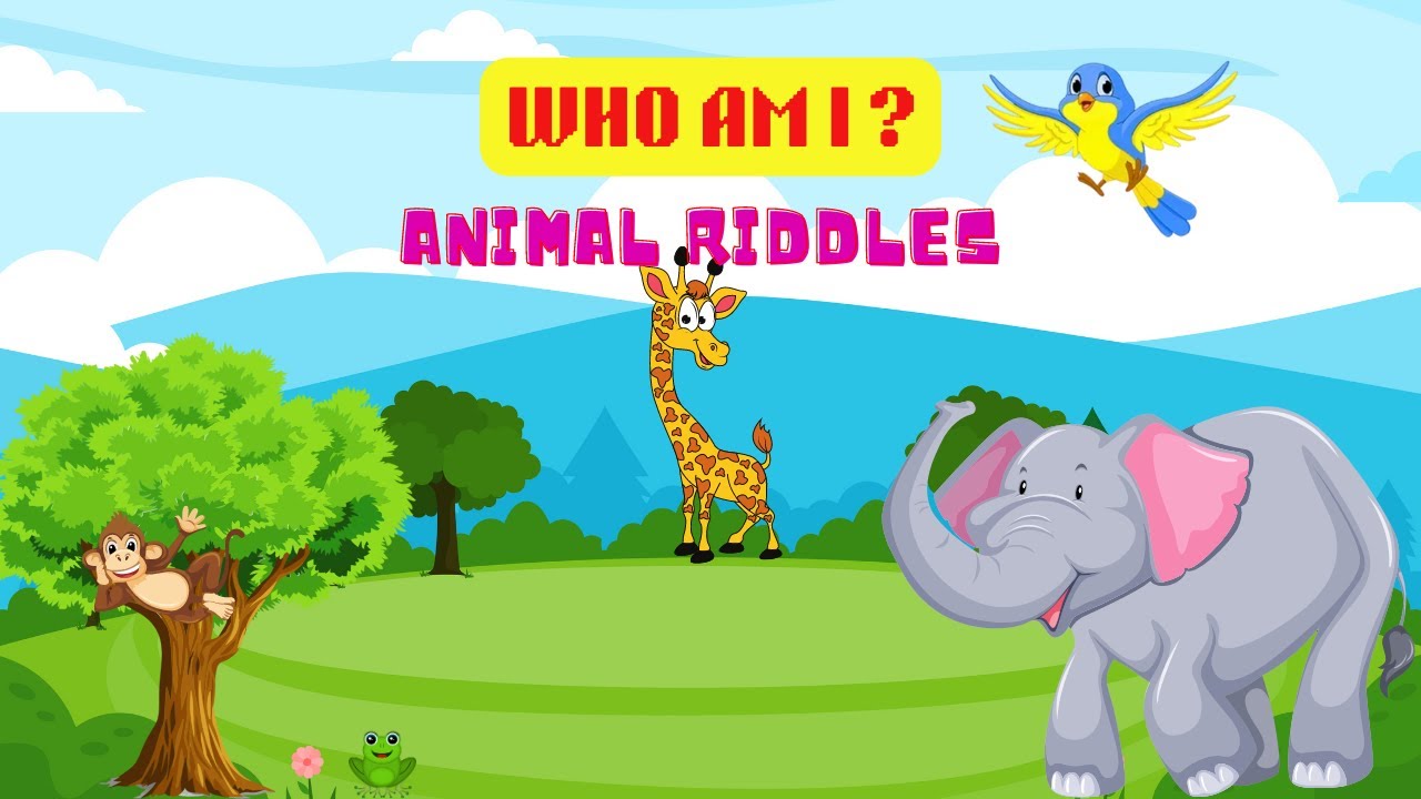 Animal Riddles for Kids | Guess the Animals in 10 seconds - YouTube