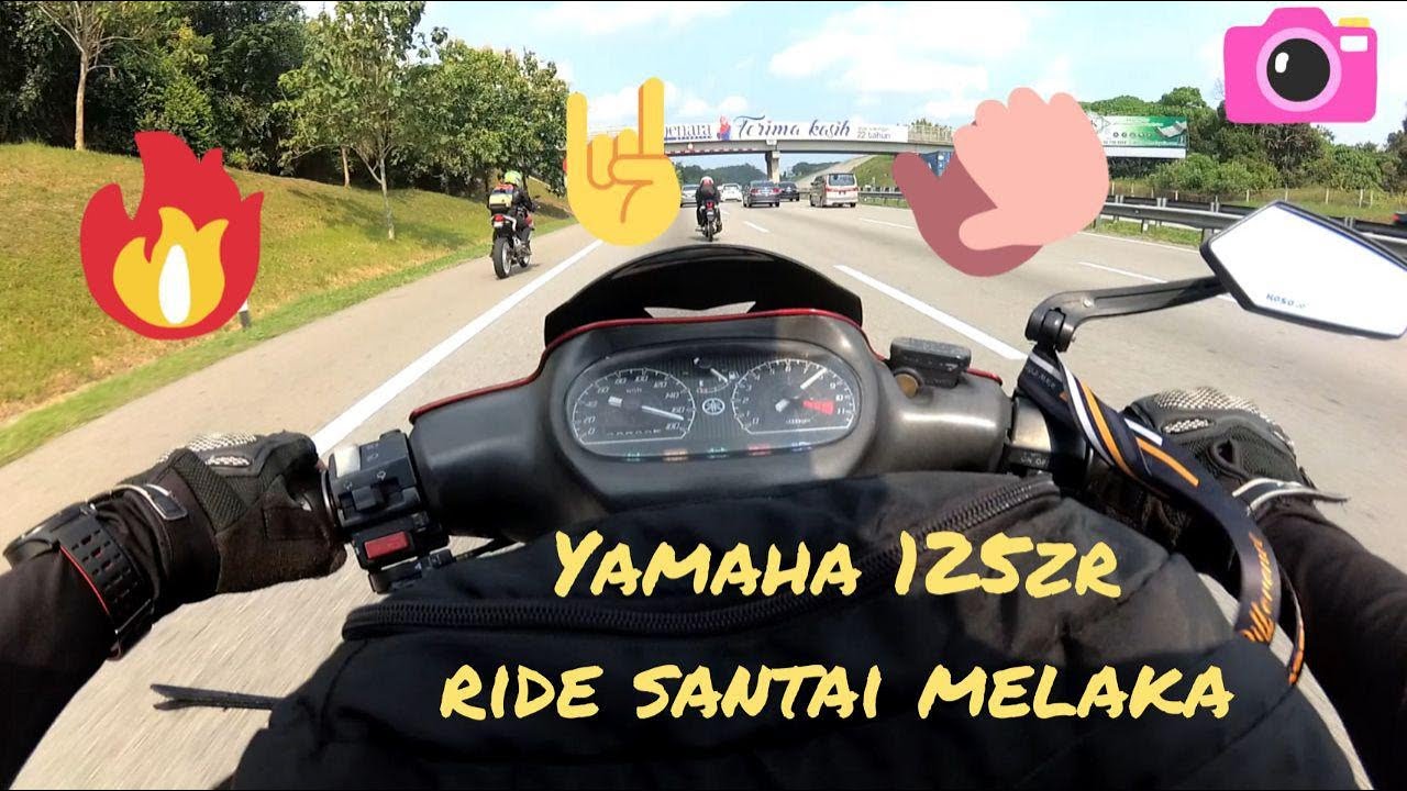 Layan Yamaha 125ZR Harini Ride Santai Melaka On Board