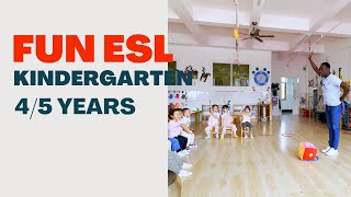 Intro - warmup  - games | ESL lesson on animals | 4-5 years