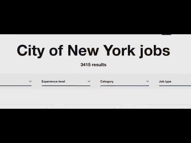 Nyc Pushing To Hire More Workers