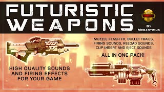 Revolutionize Your Weapon Arsenal : Futuristic or Steampunk Weapons Firing FX For Unity.