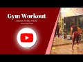 Gym workout  half deadlift  by seema patel yoga