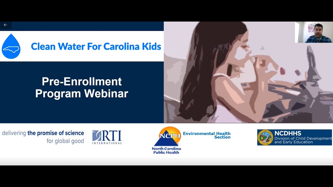 Clean Water for Carolina Kids™ Pre Enrollment Webinar - YouTube