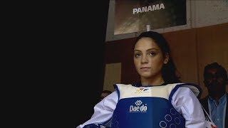 Semifinal F-57 Moscow 2017 World Taekwondo Grand-Prix CARSTENS Carolena (PAN) vs KIM So-Hee (KOR)