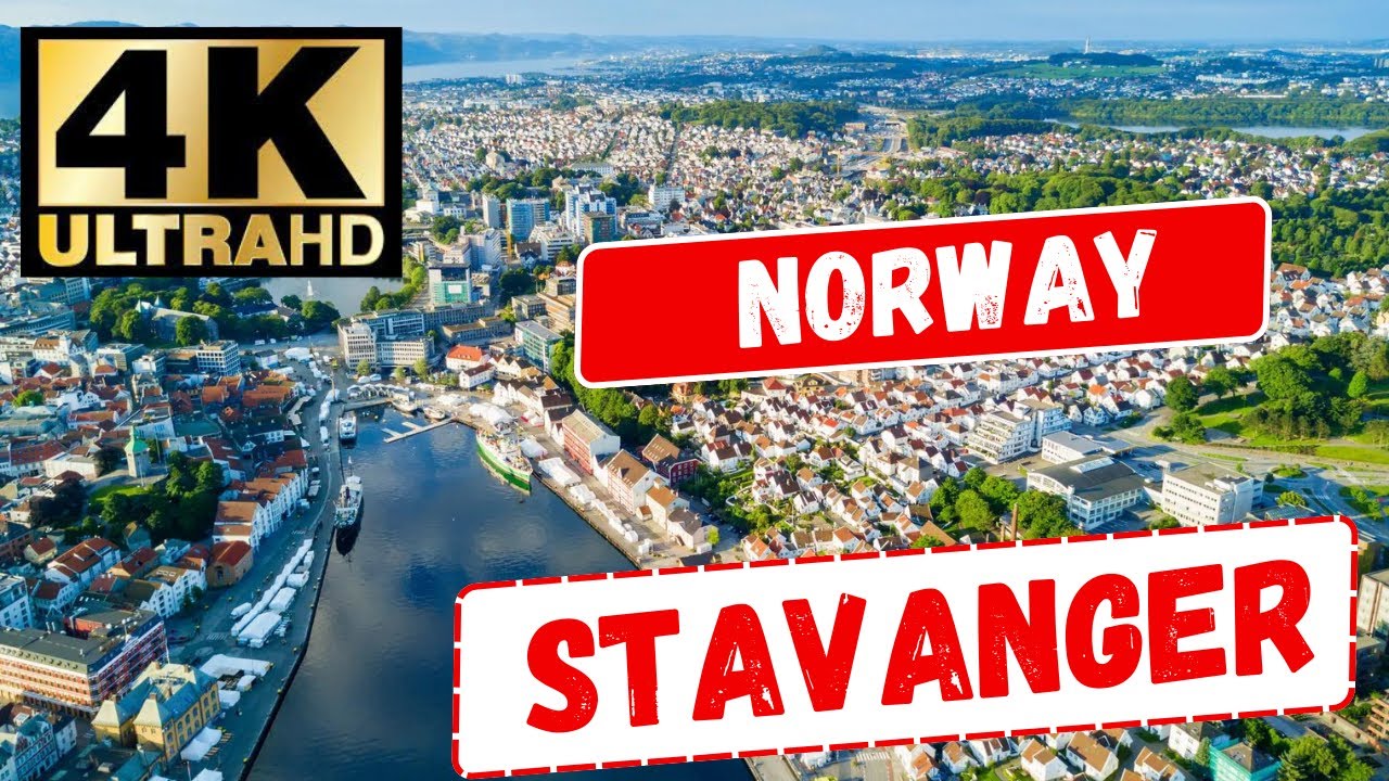 4K HDR 60FPS | ПРОГУЛКА ПО ГОРОДУ | НОРВЕГИЯ - СТАВАНГЕР 2024