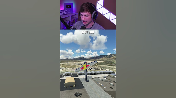 RedBull Pilots Fly THROUGH a Hangar - I do it with an Airliner
