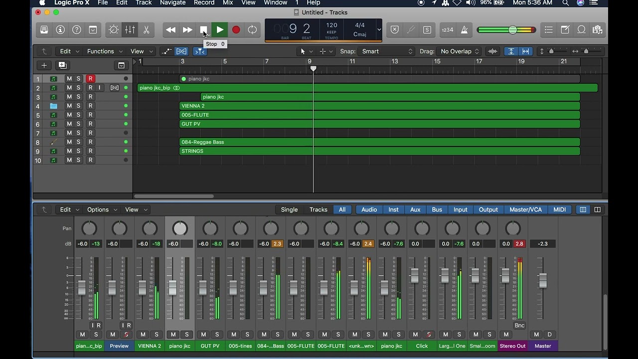 logic pro# remo movie BGM# MIXING TONE# Piano# Vienna strings# flute# guitar# strings# ep chord#