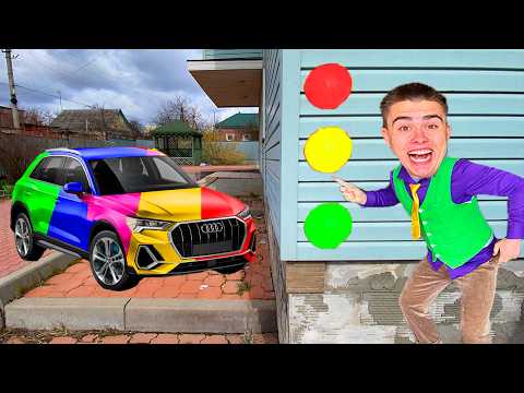 Comedy Video 2026 - Family Finds Secret Fire Truck Full Of New Motorcycles Funny Adventure