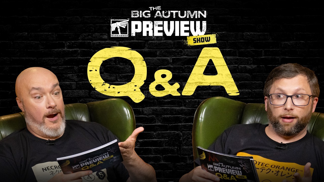 The Big Autumn Q&A | Warhammer