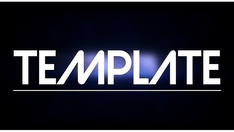 Blender Template Dual with SawFX & ElementFX