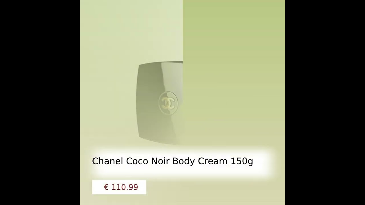 Chanel Coco Noir Body Cream 150g