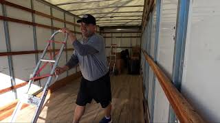 Loading a truck in Mesquite by Rescue Moving Services | Movers in Mesquite TX (972) 249-8233.