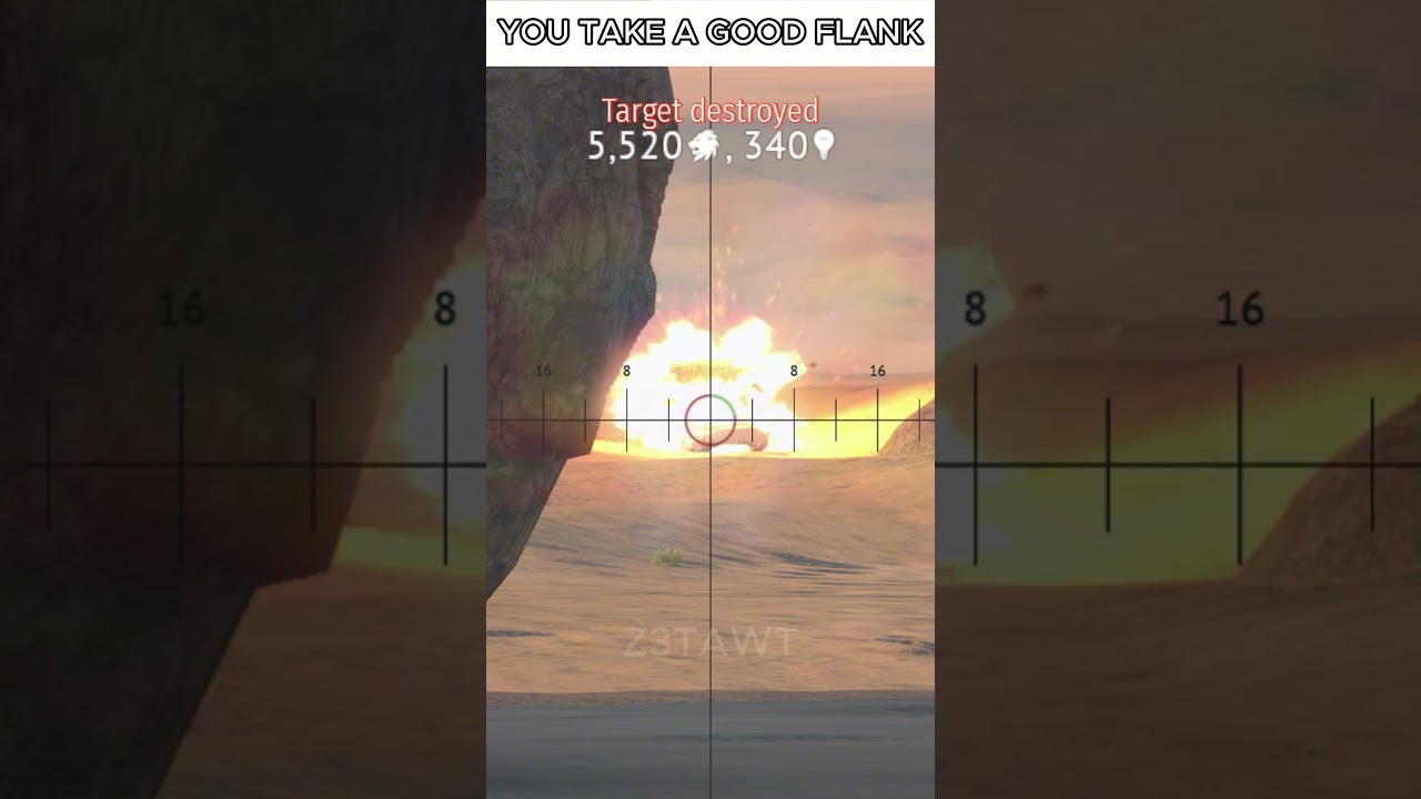 POV: You Take a Good Flank In War Thunder 😎 