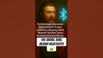 Bluetooth isn’t just tech—it’s named after a Viking king. 👑