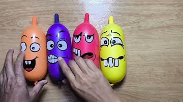 Making Slime with Funny Balloons - Satisfying Slime video - FlexFlow Live 217