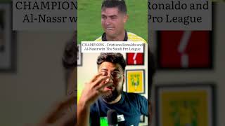 Cristiano Ronaldo and Al Nassr win the Saudi Pro League Title !