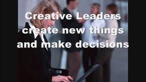 What makes a creative leader?