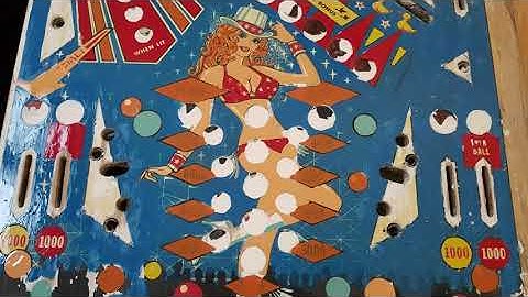 Coney Island pinball playfield restoration