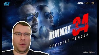 RUNWAY 34 - Trailer Reaction! (LITERAL WORST NIGHTMARE SCENARIO)