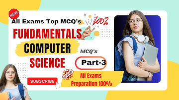 part-3 Computer MCQS/ Most Repeated And Important Computer MCQs for PPSC, FPSC, KPSC, CSS, GAT