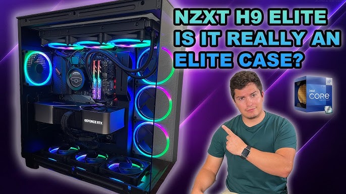 NZXT H9 Elite Case  165mm CPU, 435mm GPU, 200mm PSU, Mini-ITX