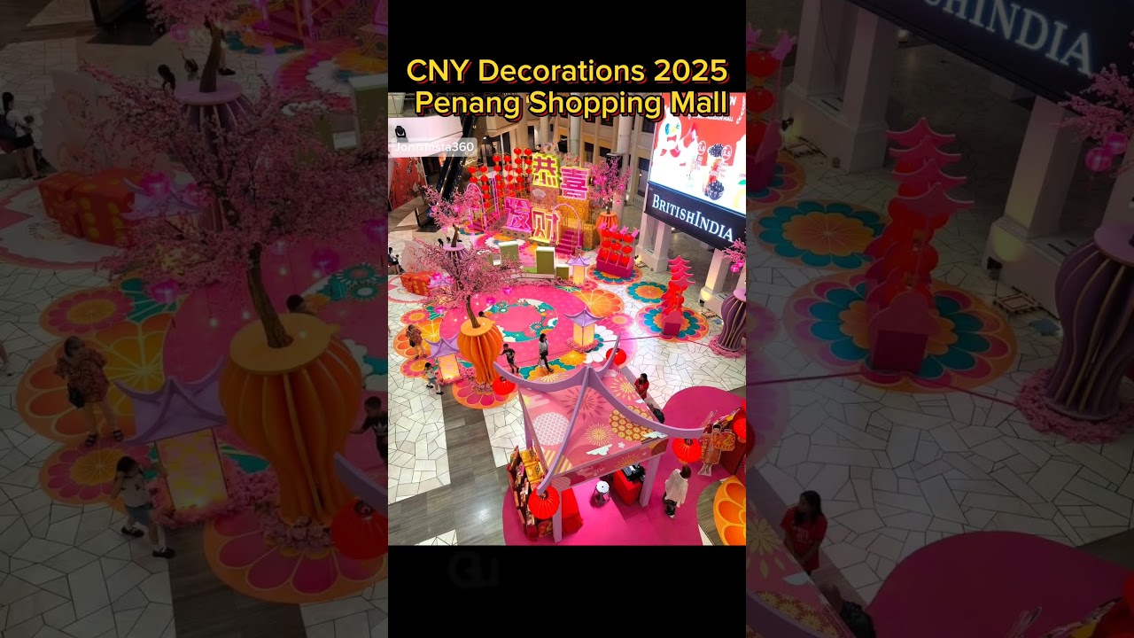 Chinese New Year Decoration Penang 