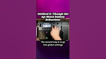 How to change presets on Line 6 POD Go quickly and easily  #worshipguitar #worshipgear #line6podgo