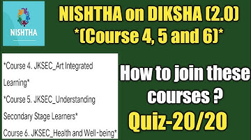 JKSEC_Art IntegratedLearning, JKSEC_Understanding SecondaryStageLearners,JKSEC_Health and Well-being