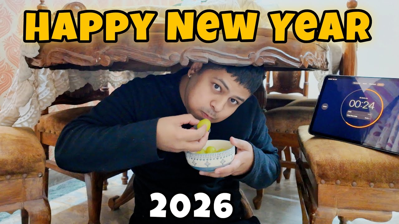 Eating grapes for good luck - Happy New Year 2026 | Vlog 455