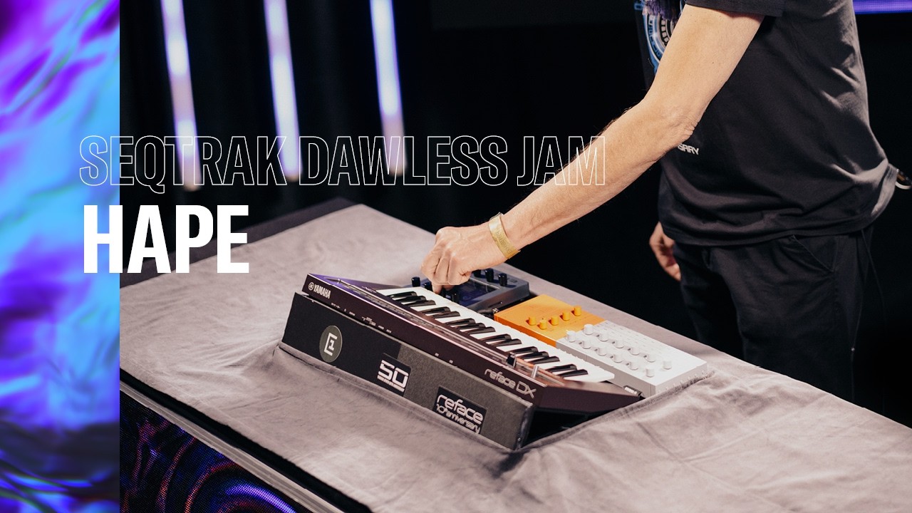 Yamaha | HaPe | Dawless Jam with Reface DX & Seqtrak - YouTube