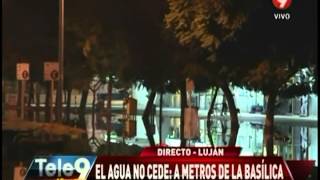 Luján: el agua no cede