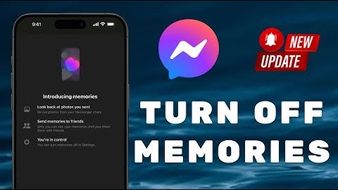 How to Turn Off Memories on Messenger (New Update)