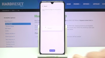 How to Reset Network Settings in VIVO V21 - Restore Network Settings