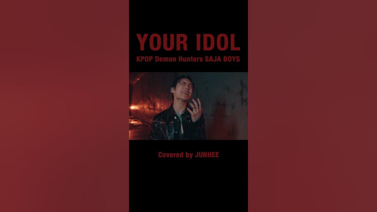 SAJA BOYS "YOUR IDOL"  Covered by JUNHEE  (Kpop Demon Hunters)