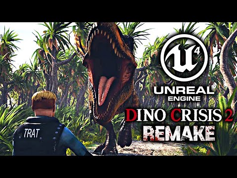 [HDR] DINO CRISIS 2: REMAKE || UNREAL ENGINE 4 | FULL DEMO GAMEPLAY | Fan Game