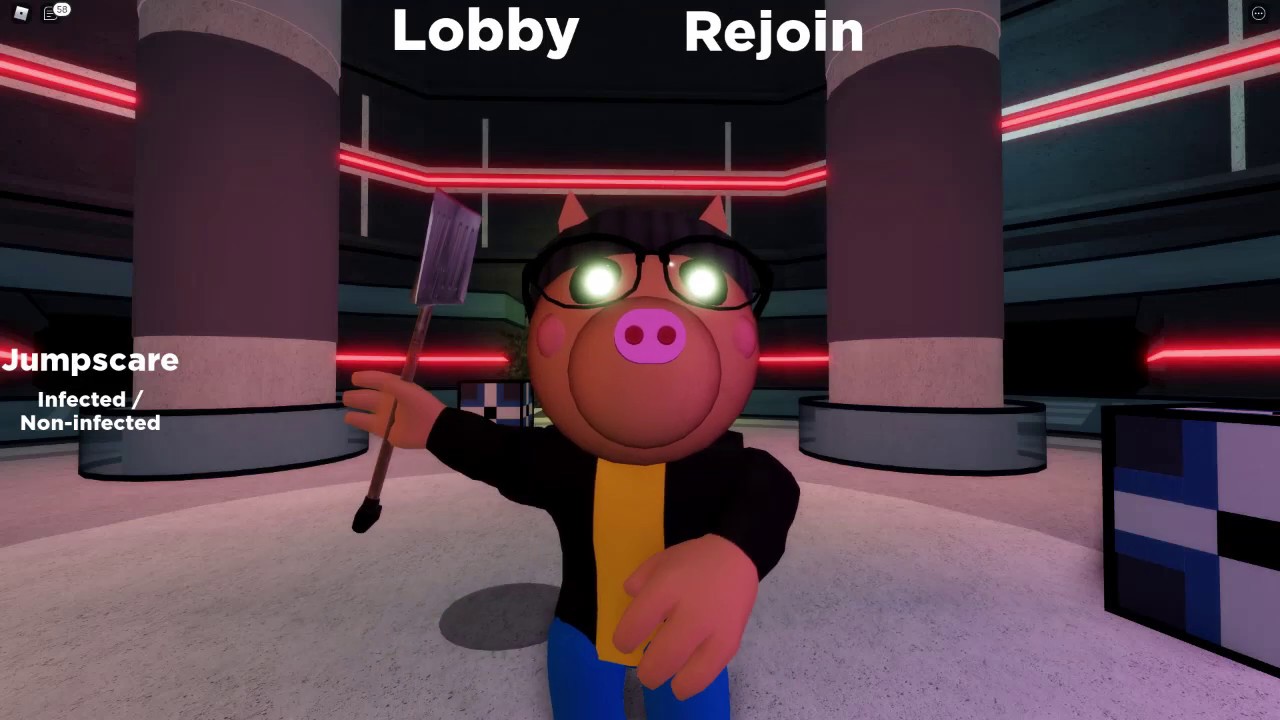 Roblox Piggy 2 Pony In Jacket Jumpscare Roblox Piggy Rp Youtube - roblox piggy pony in jacket