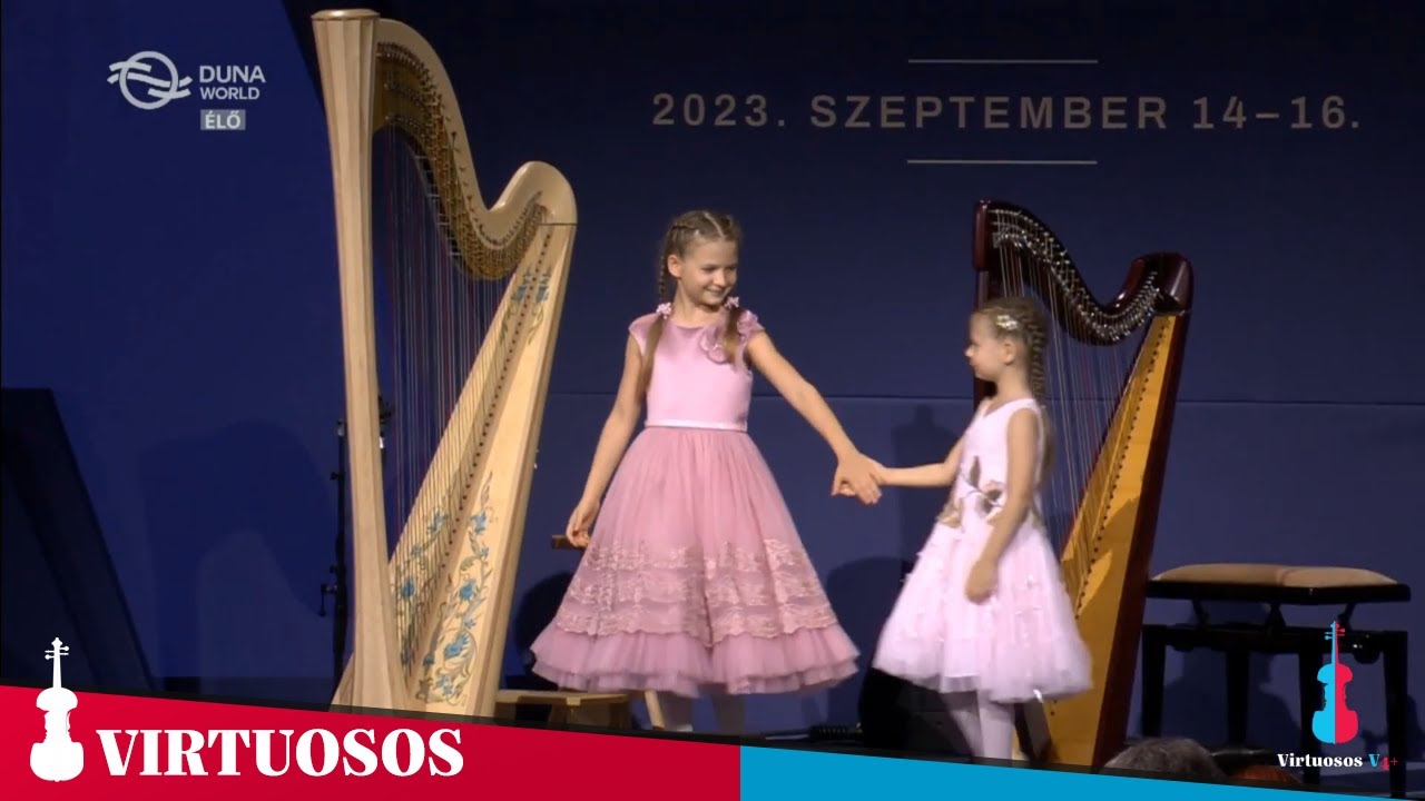 Virtuosos | Concert | Harmath Kornélia and Gabika - Children dances (1st dance), Kis kece lányom
