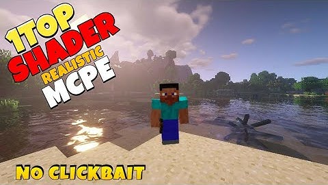 SHADER MCPE 1.16 NO LAG ULTRA REALISTIC ( NO CLICKBAIT)