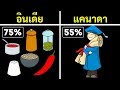 32 ข้อเท็จจริงเกี่ยวกับแต่ละประเทศที่ยากจะเดาได้