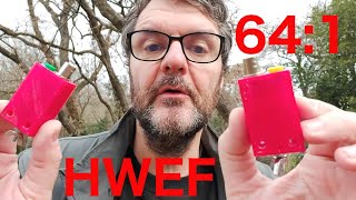 Testing My Mini 64:1 Half-Wave End-Fed Antenna Transformer.