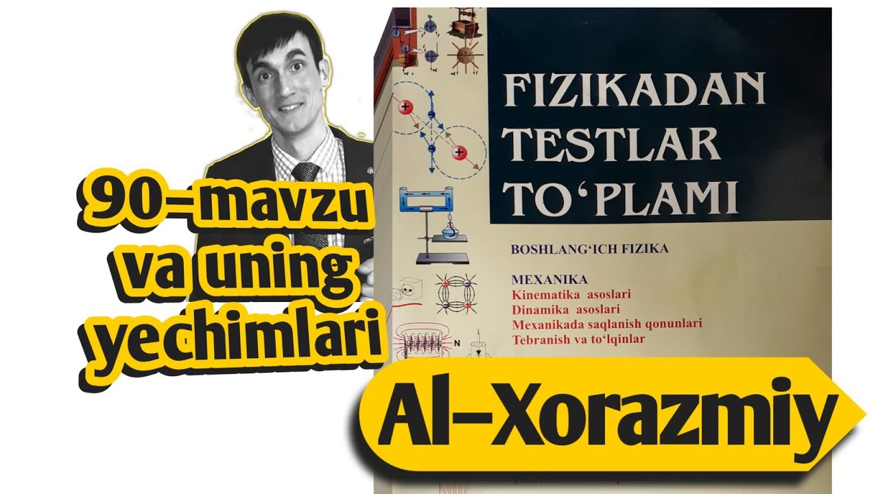 90–mavzu va uning yechimlari | Elektr zaryad. Kulon qonuni | Uzoqov fizika to'plam