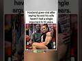 💑💬 Husband goes viral after revealing he and his wife haven’t argued in 12 years.#yosho #shorts