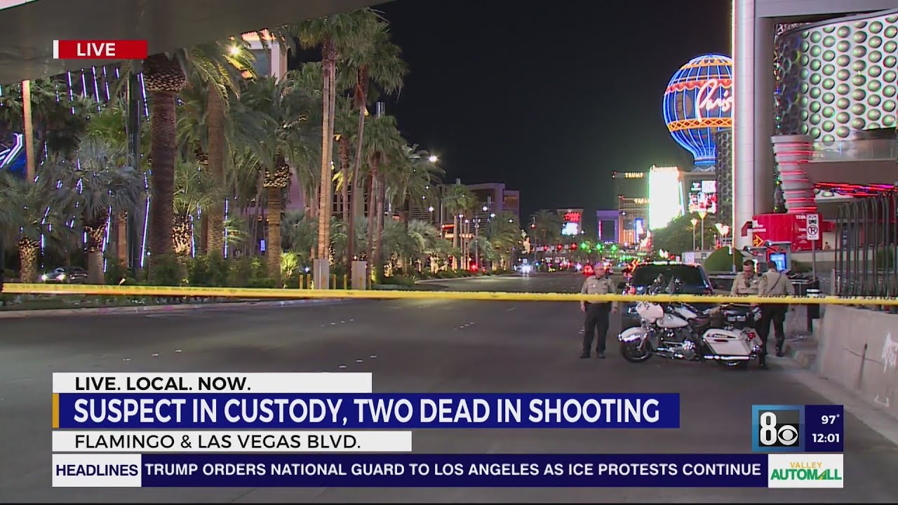Las Vegas Shooting Today Suspect In Deadly Shooting On Las Vegas Strip